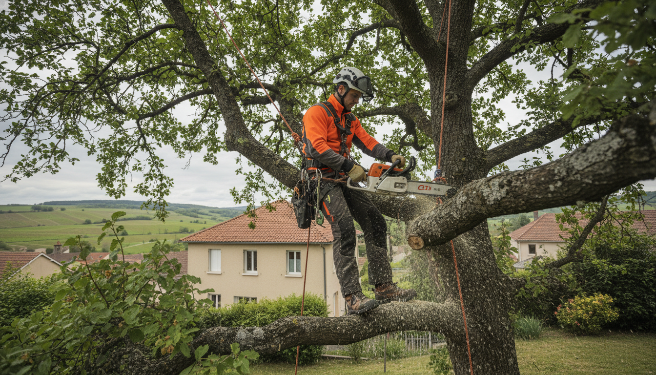 Élagueur professionnel à Bourg-en-Bresse et alentours