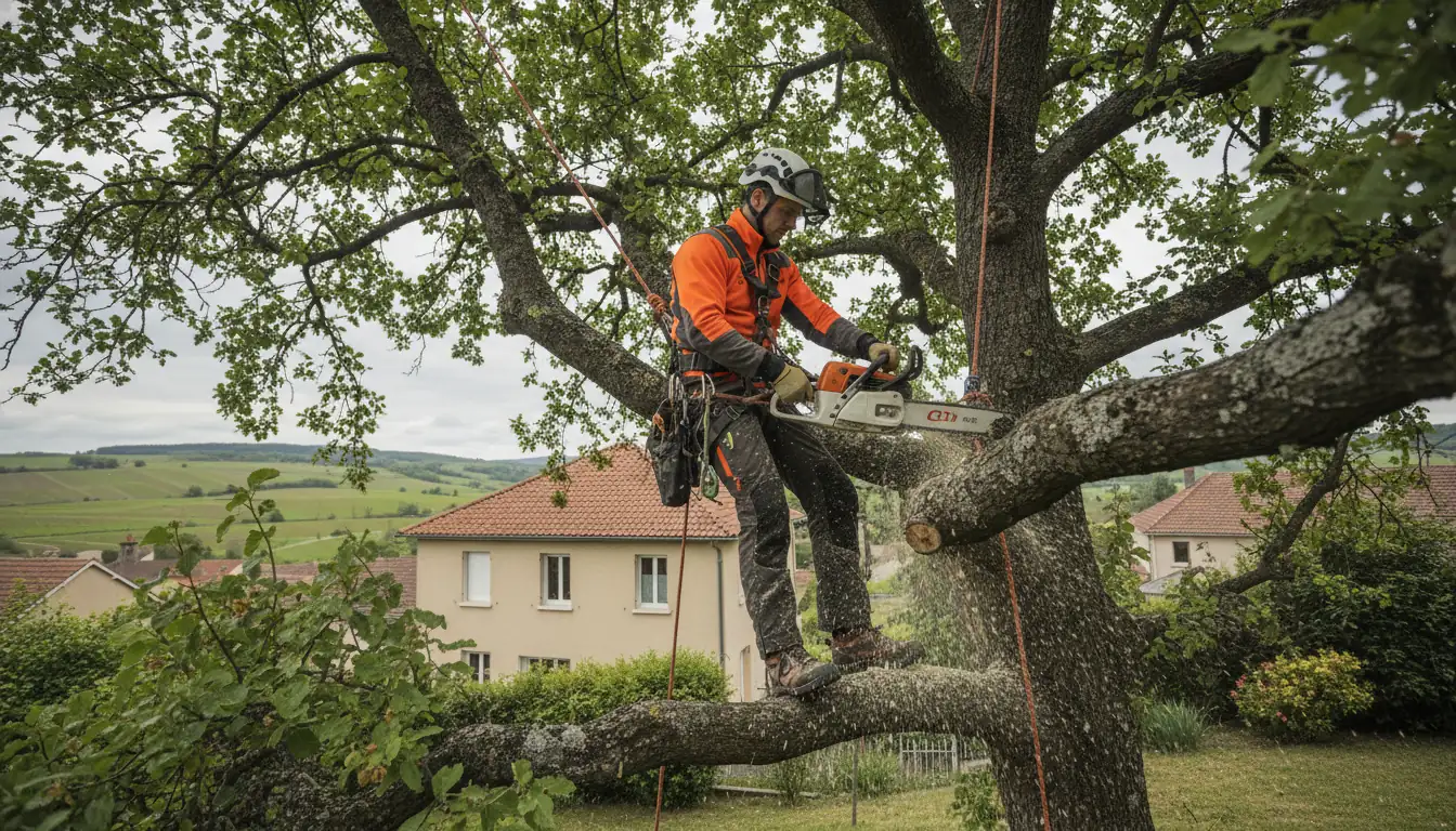 Élagage et Abattage d'arbres à Mâcon : Votre Arboriste Grimpeur Expert
